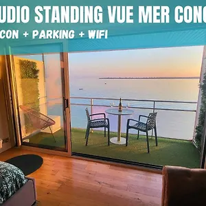 - L'iroizh - - Vue Panoramique - Standing Des Sables Blancs - Parking - Panoramic Sea View - Near Thalassotherapy - Wifi - Appartement Concarneau